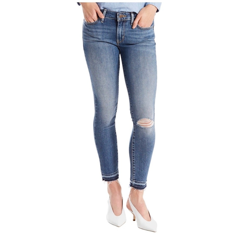 Levi's 711 Skinny Ankle Jeans
